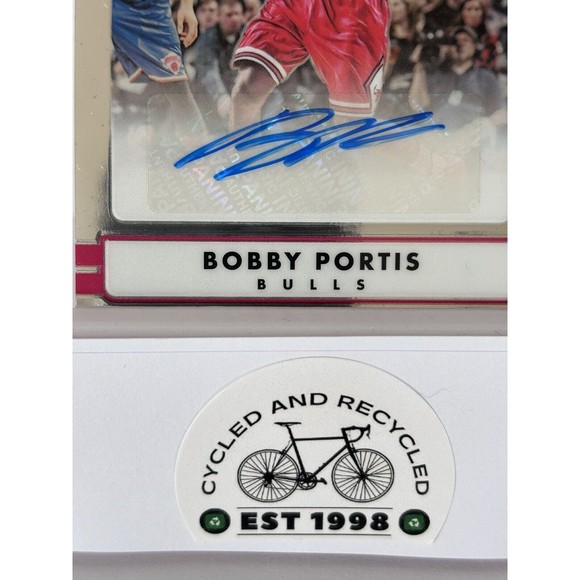 Bobby Portis Autograph 2016 Donruss Optic Dominator /99 Milwaukee Bucks Bulls - Picture 2 of 4